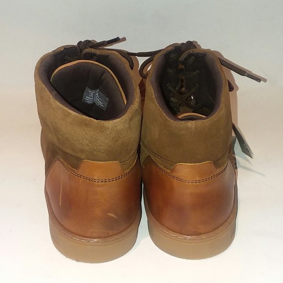 #19 NEW H&M Real Suede Brown Chukka Boots main image 4
